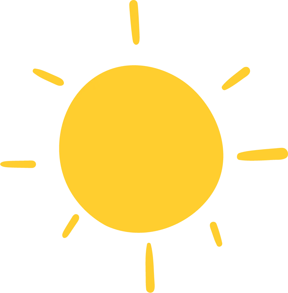 doodle sun
